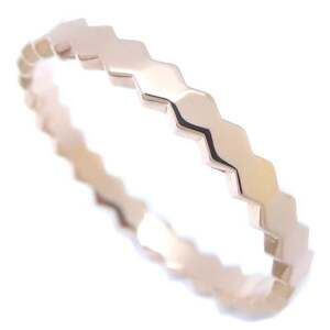 Chaumet B de Honeycomb Ring #53 18KPG Women's 081931 294698